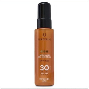 Uresim Acelerador del Bronceado Tacto Seco FPS 30 200 Ml