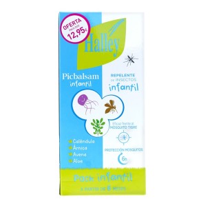Halley Pack Infantil Picbalsam 12 Ml + Repelente de Insectos 100 Ml