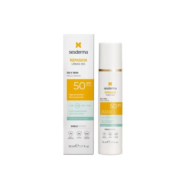 Sesderma Repaskin Urban 365 Pieles Grasas FPS 50+ 50Ml