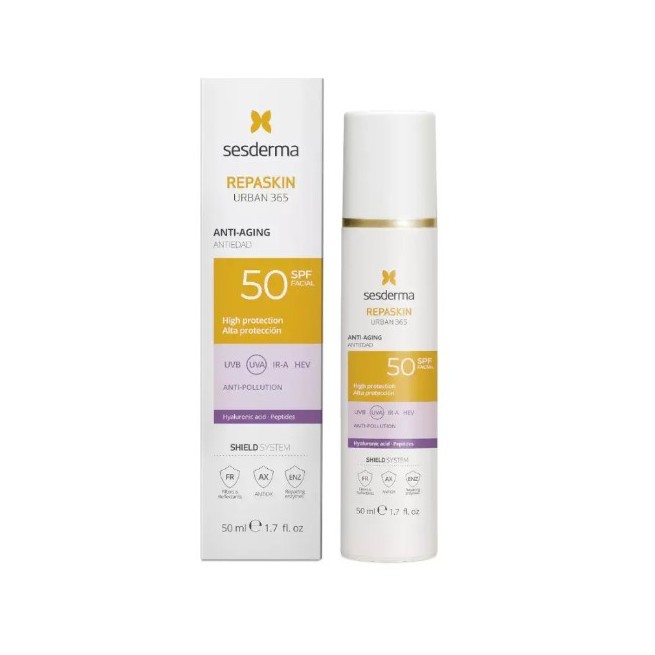 Sesderma Repaskin Urban 365 Antiedad FPS 50+ 50 Ml