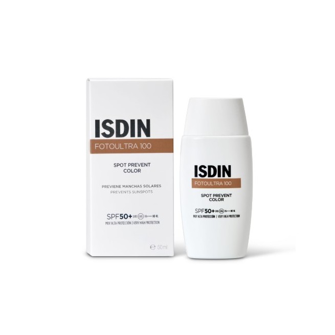 Isdin Fotoultra 100 Spot Prevent Color FPS 50+ 50 Ml