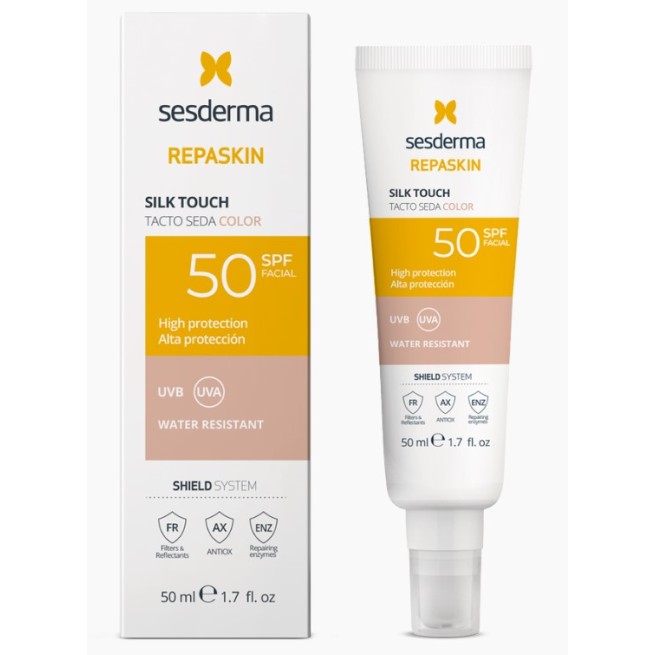 Sesderma Facial Tacto Seda con Color Spf50+ 50 Ml