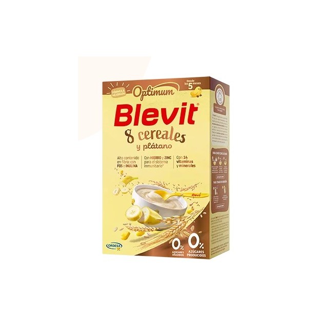 Blevit 8 Cerales y Plátano 250 Gr