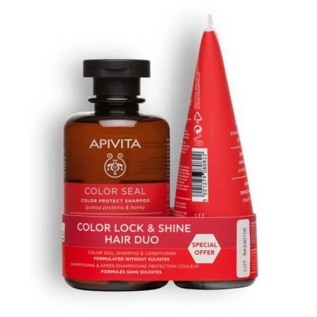 Apivita Pack Color Seal Acondicionador 150 Ml + Champú 250 Ml