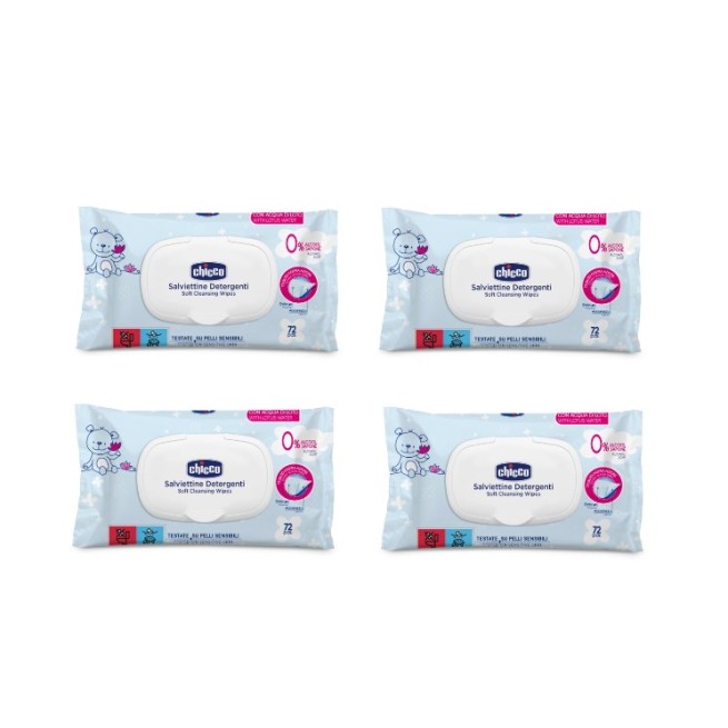 Chicco Pack Ahorro Toallitas 4x72 Unidades