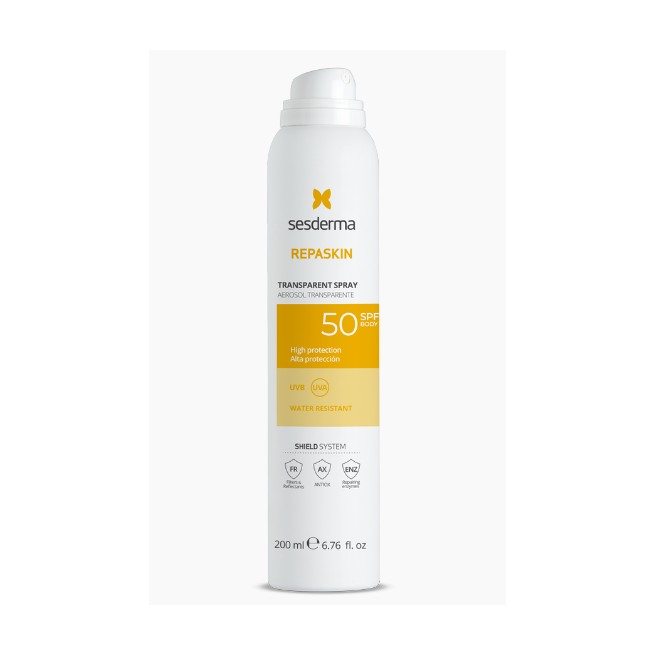 COMPRAR SESDERMA REPASKIN AEROSOL TRANSPARENTE SPF50+ 200 ML