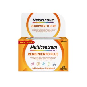 Multicentrum Rendimiento Plus 30 Comprimidos