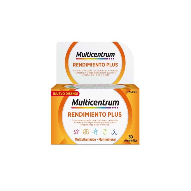 Multicentrum Rendimiento Plus 30 Comprimidos