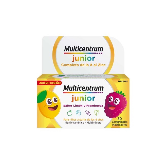 MULTICENTRUM JUNIOR 30 COMPRIMIDOS