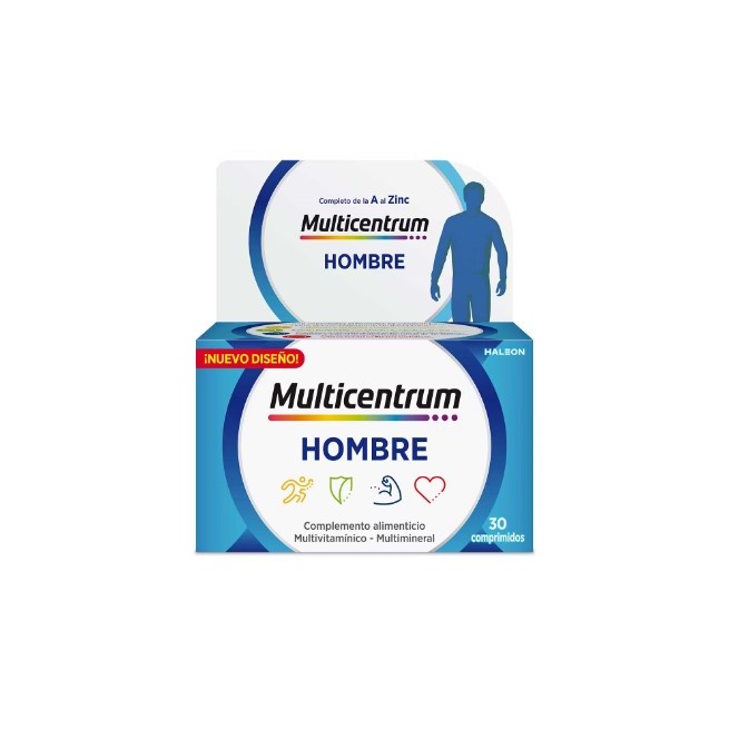 COMPRAR MULTICENTRUM HOMBRE 30 COMPRIMIDOS