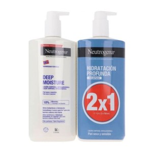 Neutrogena Hidratación Profunda Sin Perfume Duplo 2x750 Ml