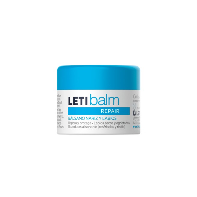 Letibalm Nariz y Labios Tarro Reparador 10 ml