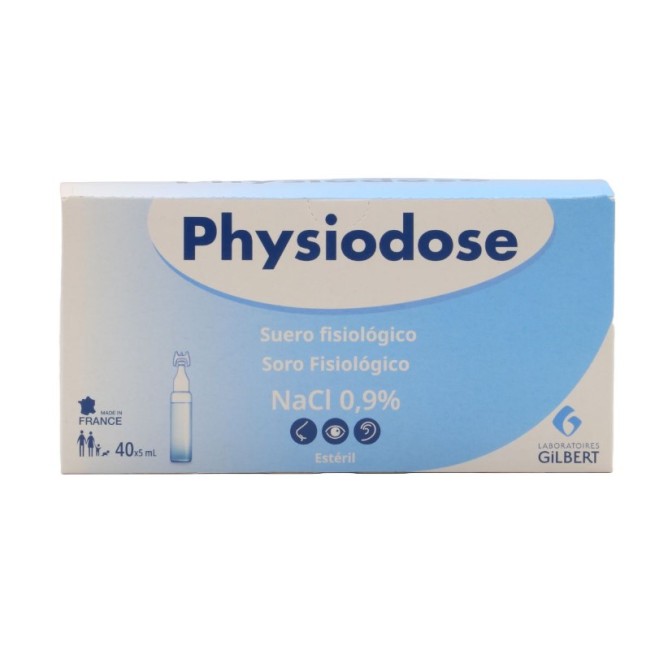 Physiodose Suero Fisiológico 40 Unidoses