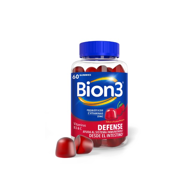 BION3 DEFENSA 60 GUMMIES FRUTOS ROJOS