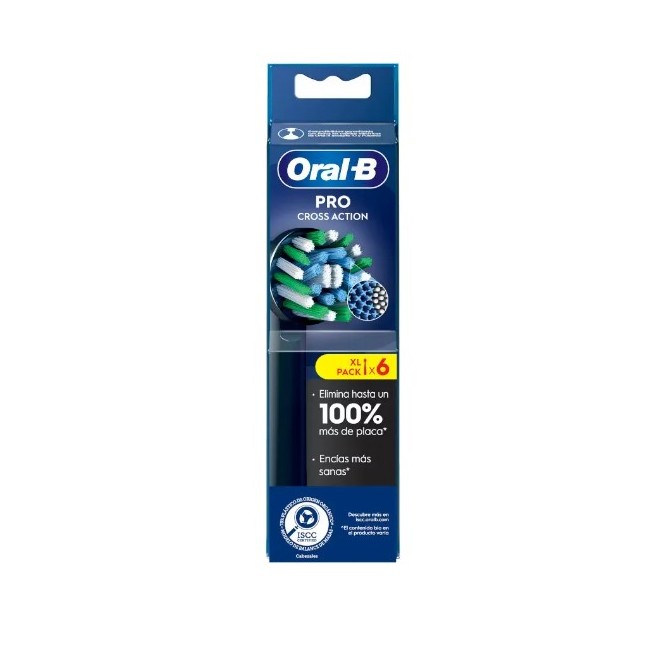 Oral B Cross Action Recambios 6 Unidades