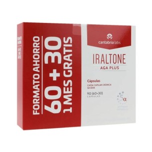 IRALTONE AGA PLUS 60+30 CÁPSULAS