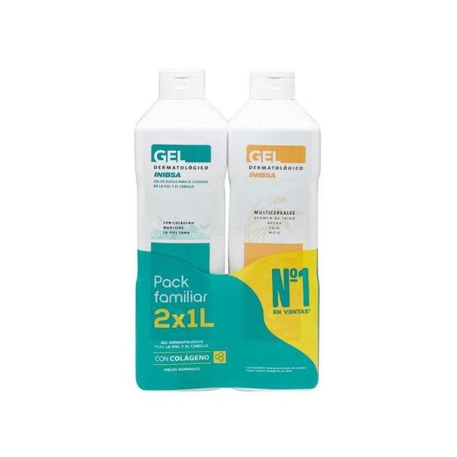 INIBSA GEL DERMATOLÓGICO+MULTICEREALES 1000ML