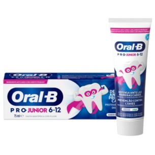 ORAL B PRO - JUNIOR 6-12 AÑOS PASTA DENTÍFRICA 75ML