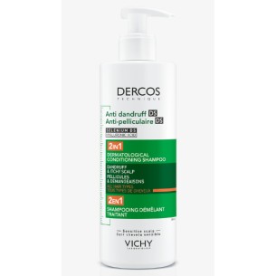 DERCOS CHAMPÚ ANTICASPA 2EN1 390ML