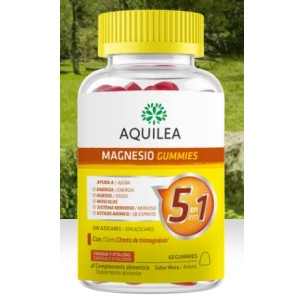 AQUILEA MAGNESIO 60 GUMMIES SABOR MORA