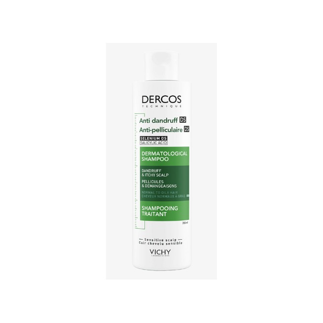 DERCOS TECHNIQUE ANTICASPA CABELLO NORMAL-GRASO 200ML