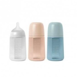 Biberón Silicona Suavinex Soft Colour +3 meses 240ml