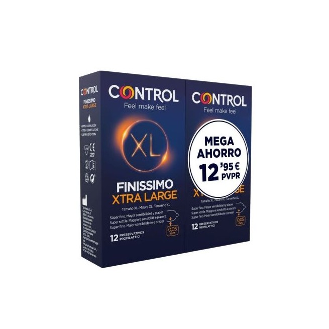 Control Finissimo XL 2x12 Uds