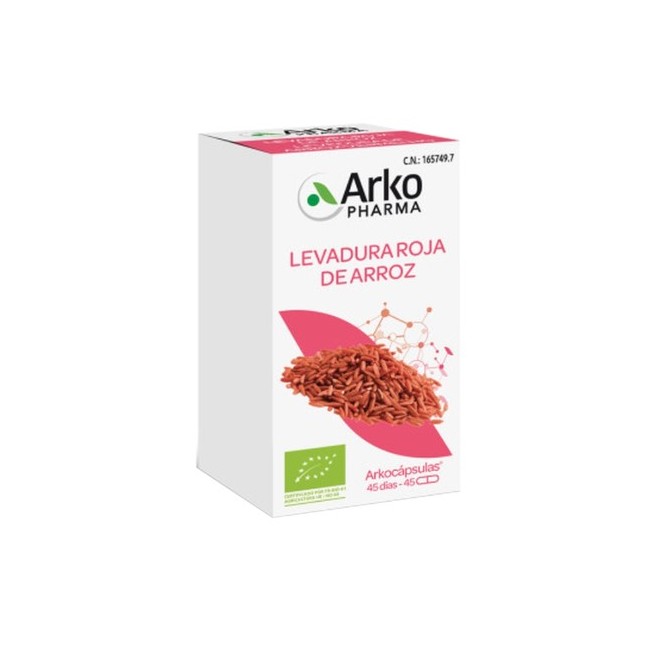 Arkopharma Levadura Roja de Arroz 45 Cápsulas