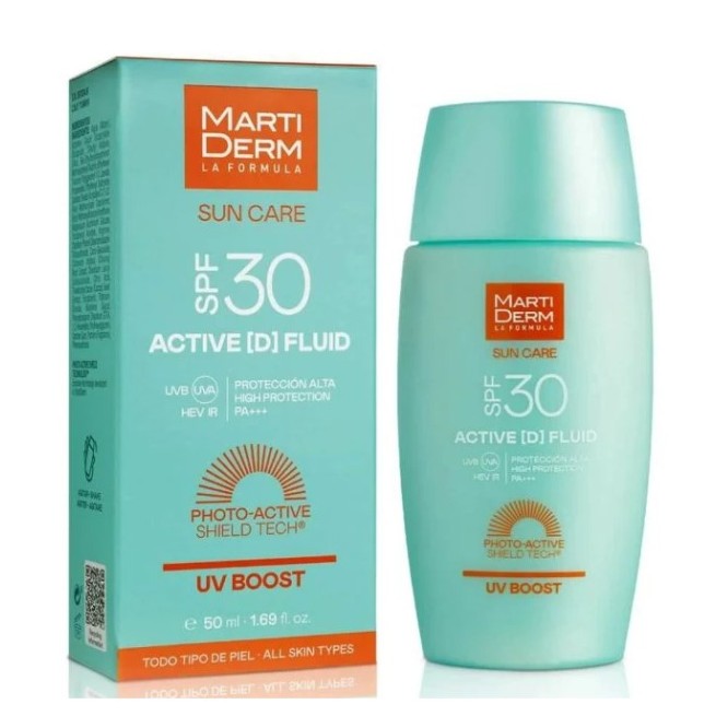 Martiderm Sun Care Active D Fluid Uv Boost Spf 30 50 ml