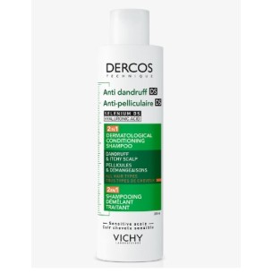 VICHY DERCOS CHAMPU ANTICASPA 2 EN 1 200 ML
