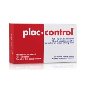 PLAC CONTROL REVELADOR DE PLACA DENTAL 20 COMPRIMIDOS