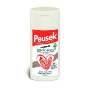 PEUSEK EXPRESS POLVO DESODORANTE CALZADO Y PIES 40G