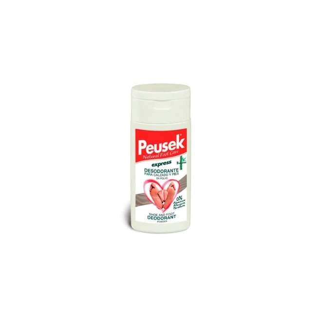 PEUSEK EXPRESS POLVO DESODORANTE CALZADO Y PIES 40G