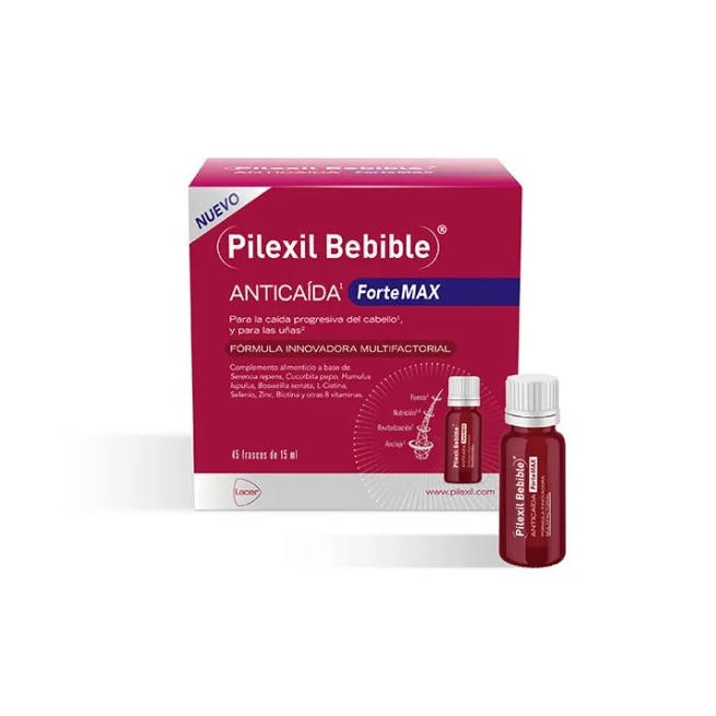 PILEXIL BEBIBLE ANTICAIDA FORTEMAX 30 FRASCOS