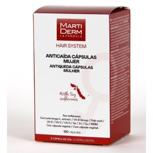 Martiderm Hair System Anticaída Mujer 120 Cápsulas