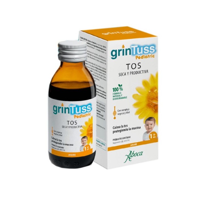 Aboca Grintuss Jarabe con Poliresin Pediatric 180 ml