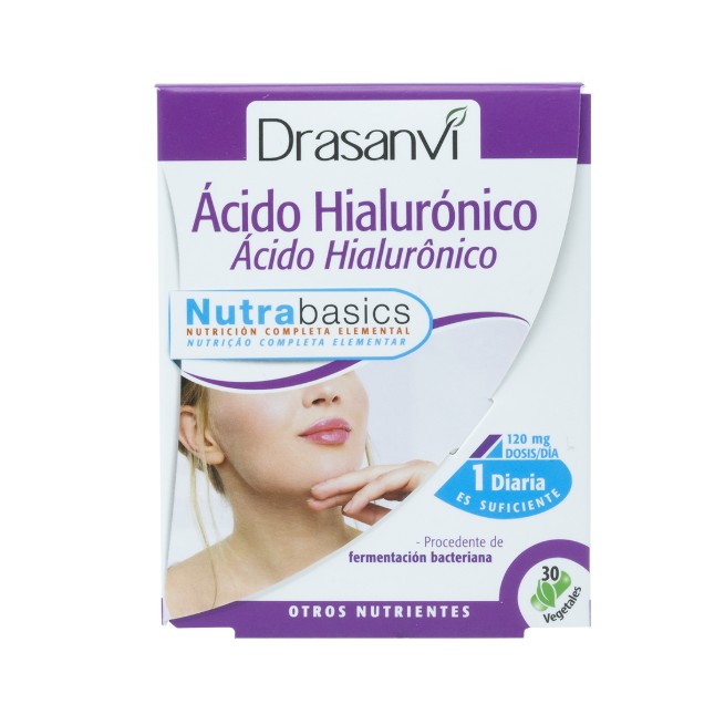 Drasanvi Nutrabasics Ácido Hialurónico 30 Cápsulas