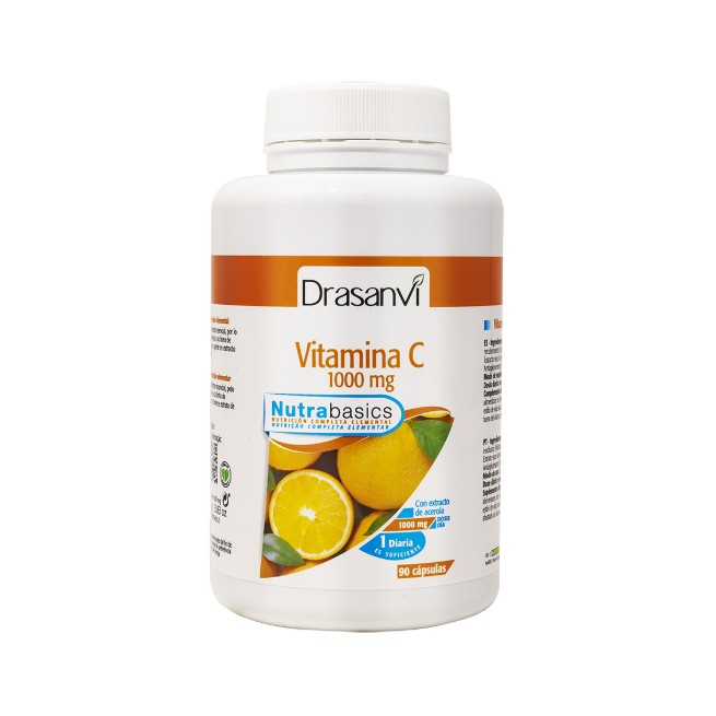 Drasanvi Nutrabasics Vitamina C 90 Cápsulas