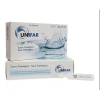 Unifar Suero Fisiológico Monodosis 5 Ml 30 Unidades