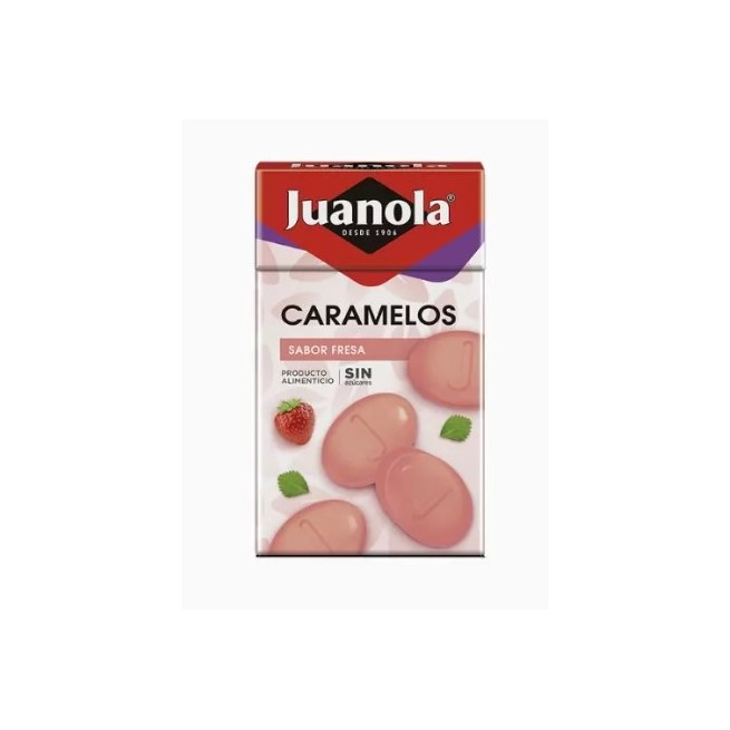 Juanola Caramelos Sabor Fresa Sin Azúcar 50 Gr