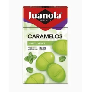 Juanola Caramelos Sabor Menta Sin Azúcar 50 Gr