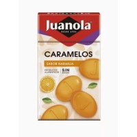 Juanola Caramelos Sabor Naranja Sin Azúcar 50 Gr