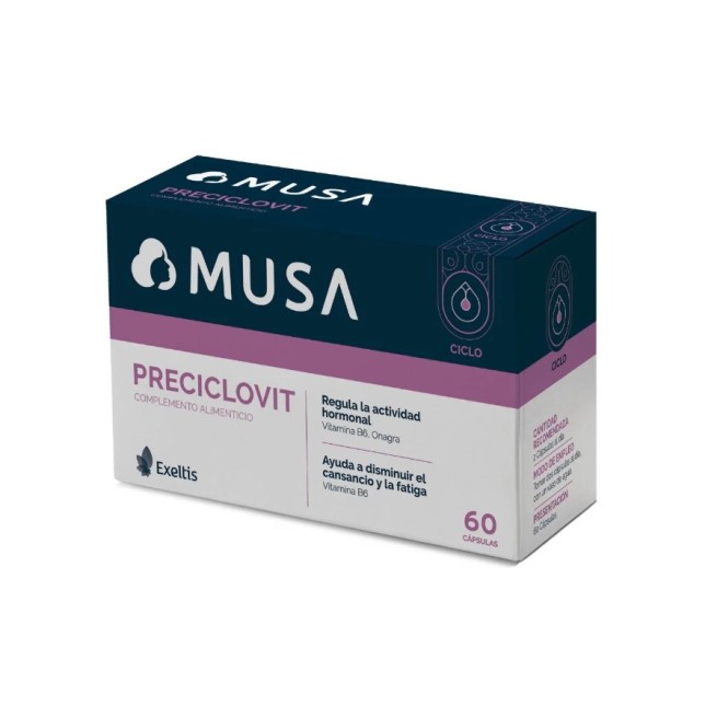 Musa Preciclovit 60 Cápsulas