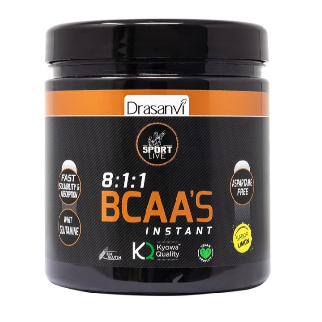 Drasanvi BCAA´S + Glutamina Sabor Limón 275 Gr