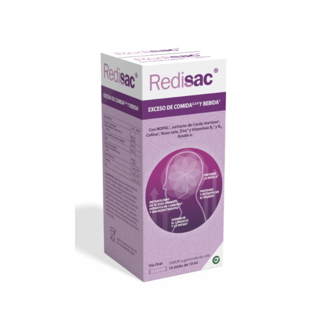 Redisac Sabor Gominola de Cola 10 Sticks