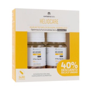 Heliocare 360 D Plus Duplo 2x30 Cápsulas