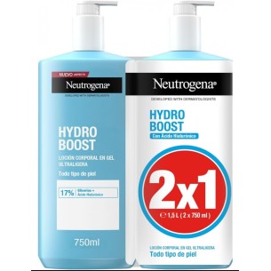 Neutrogena Hydro Boost Loción Corporal Ultraligera 2x750Ml