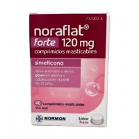 Simeticona Normon 120 Mg, 40 Comprimidos Masticables