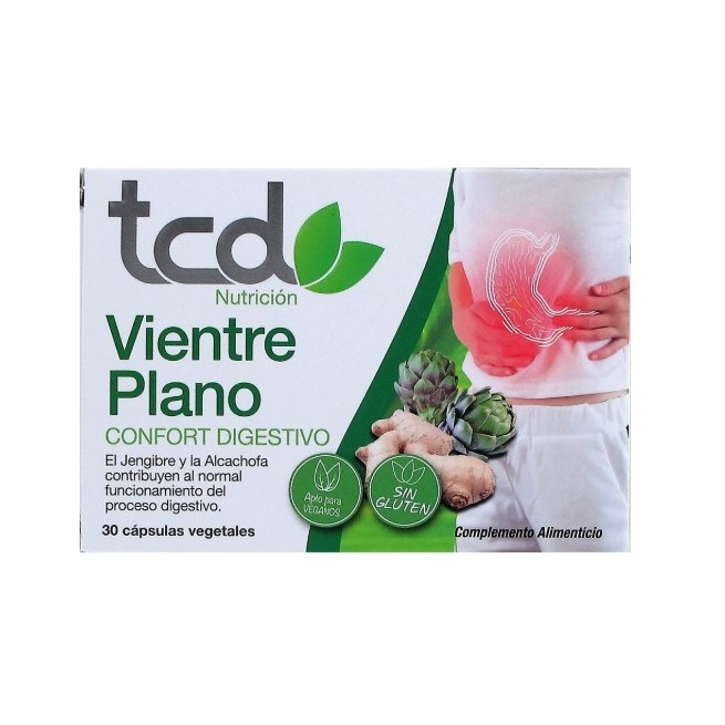 Tcd Nutrición Vientre Plano 30 Cápsulas