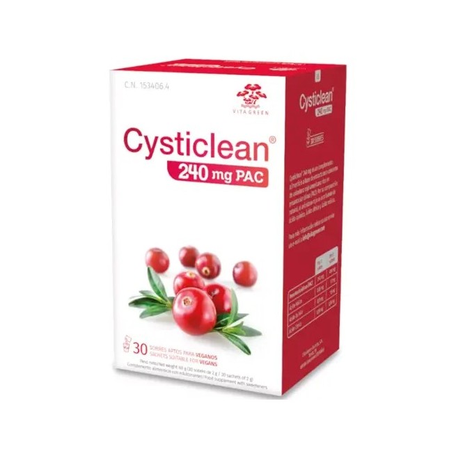Cysticlean 240 Mg 30 Sobres